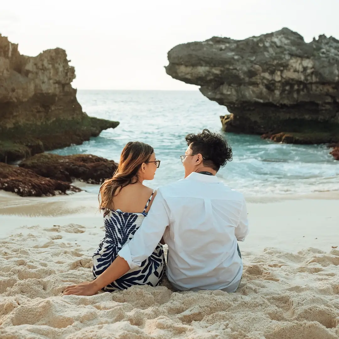 Relax on pristine beaches and dramatic cliffs.