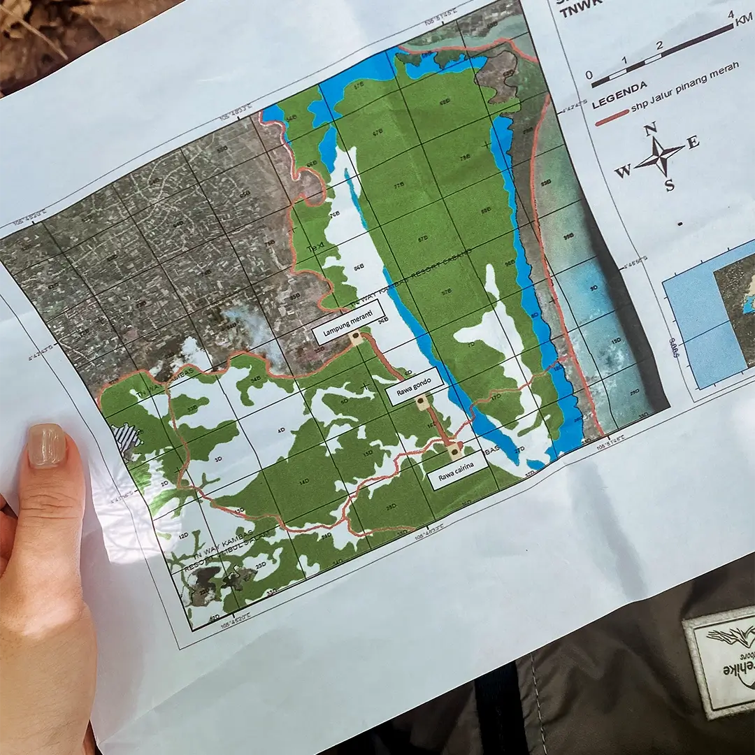 Explore 50% of Way Kambas that’s closed to the public.